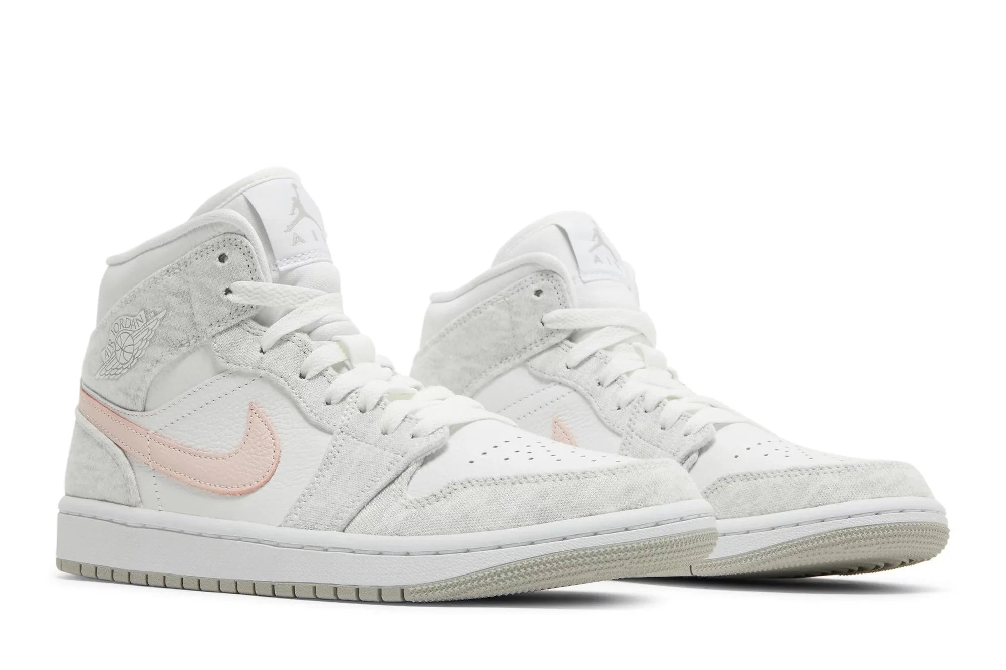 Tênis Air Jordan 1 Mid SE Light Iron Ore Cinza