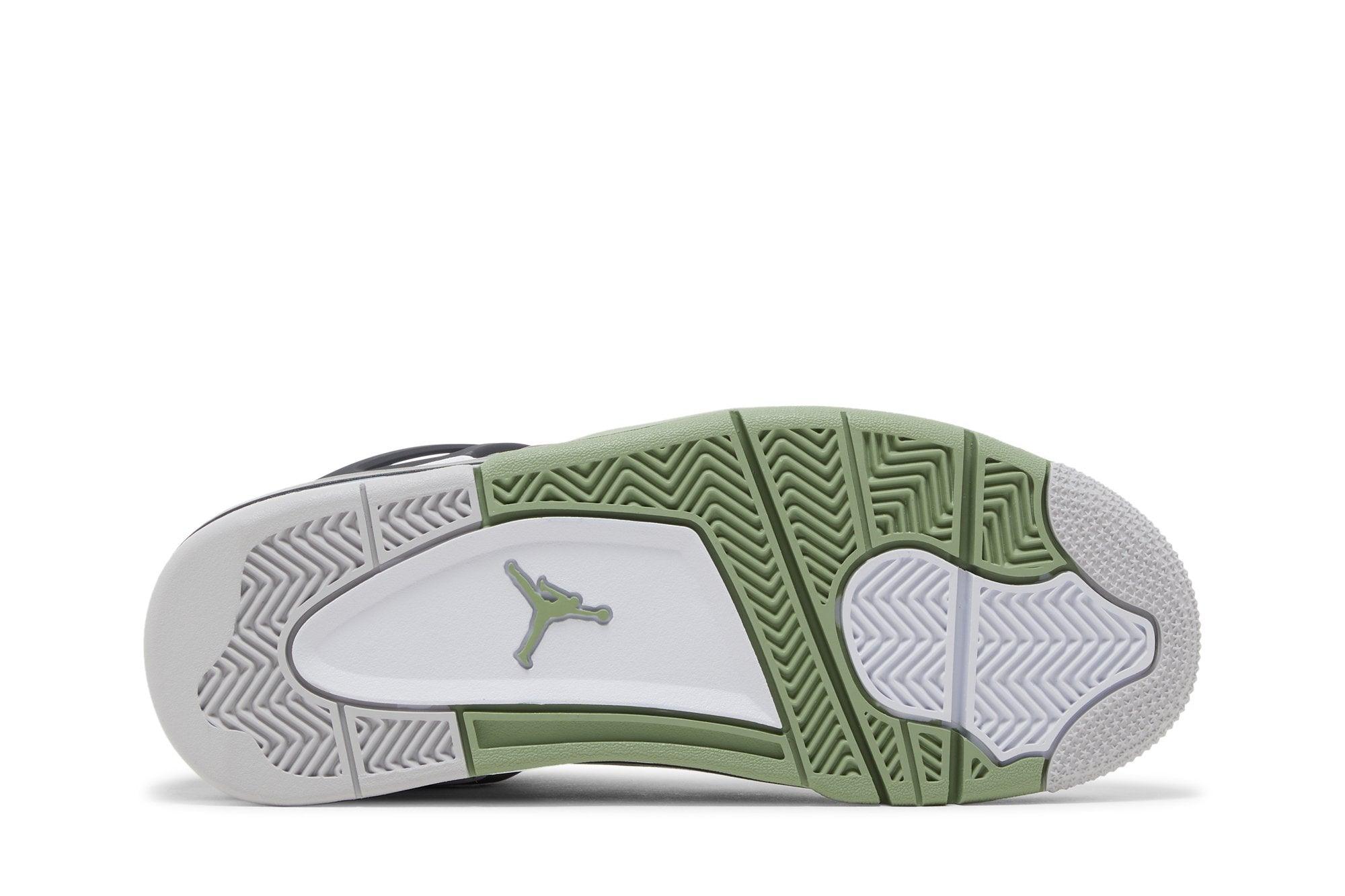 Tênis Air Jordan 4 Seafoam Branco/Verde