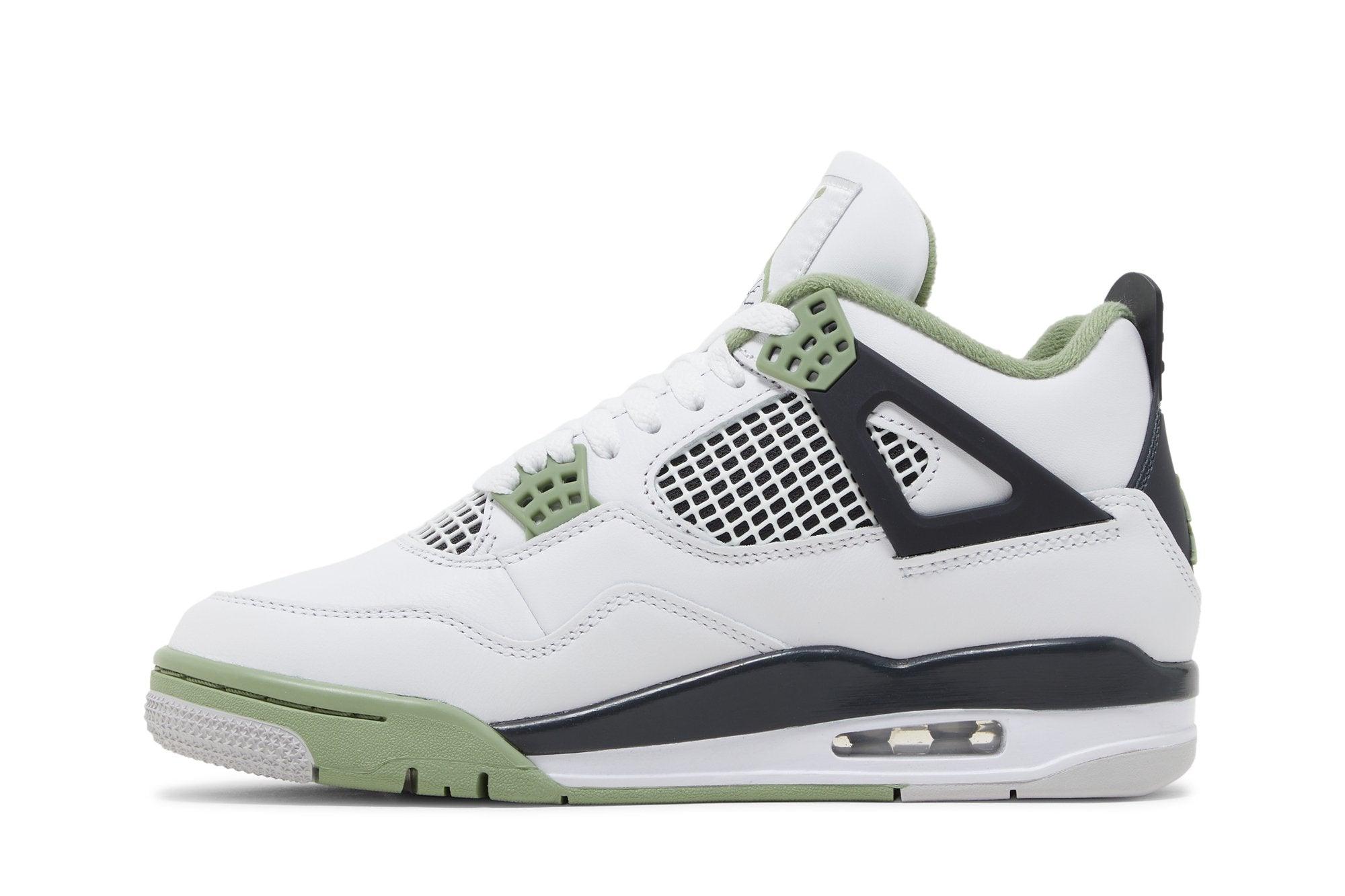 Tênis Air Jordan 4 Seafoam Branco/Verde