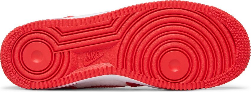 Tênis Nike Air Force 1 Low Fire Red White Vermelho