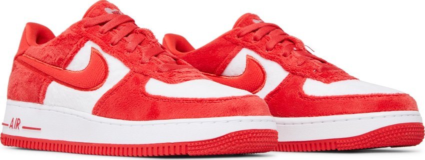 Tênis Nike Air Force 1 Low Fire Red White Vermelho