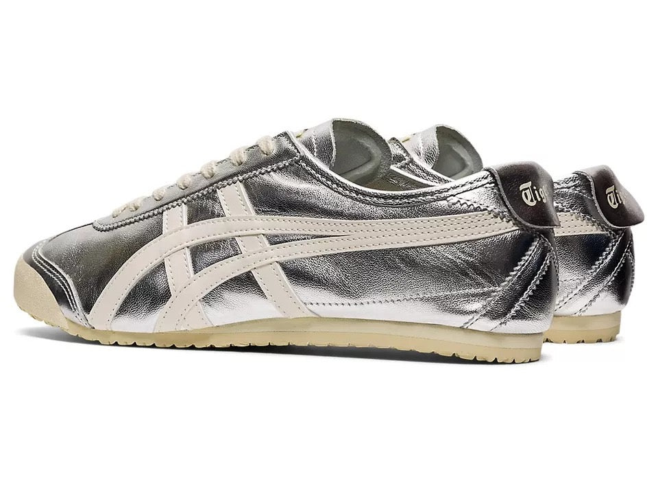 Tênis Onitsuka Tiger Mexico 66 Chrome Silver Prata