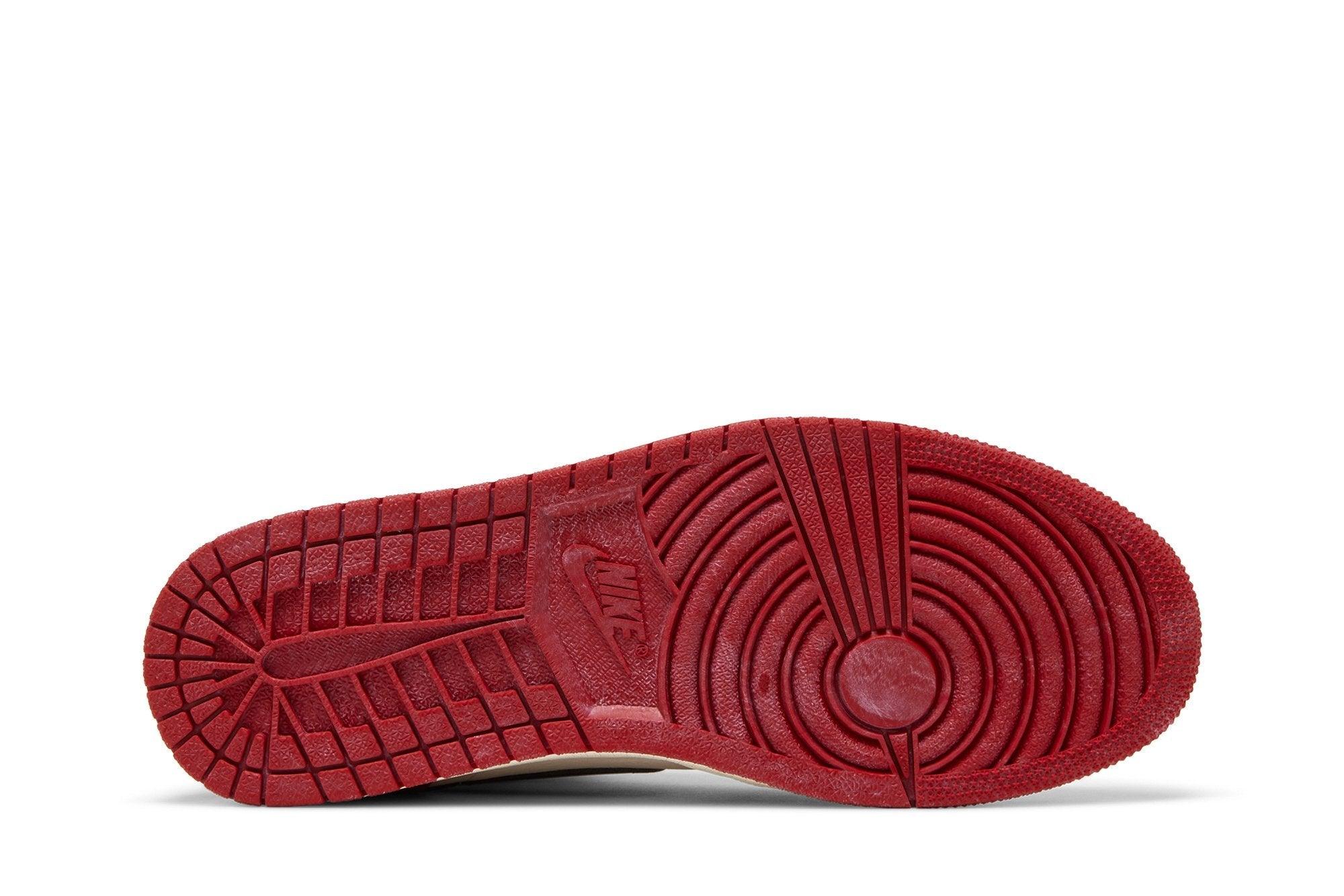 Tênis Air Jordan 1 High Chicago Lost and Found Vermelho
