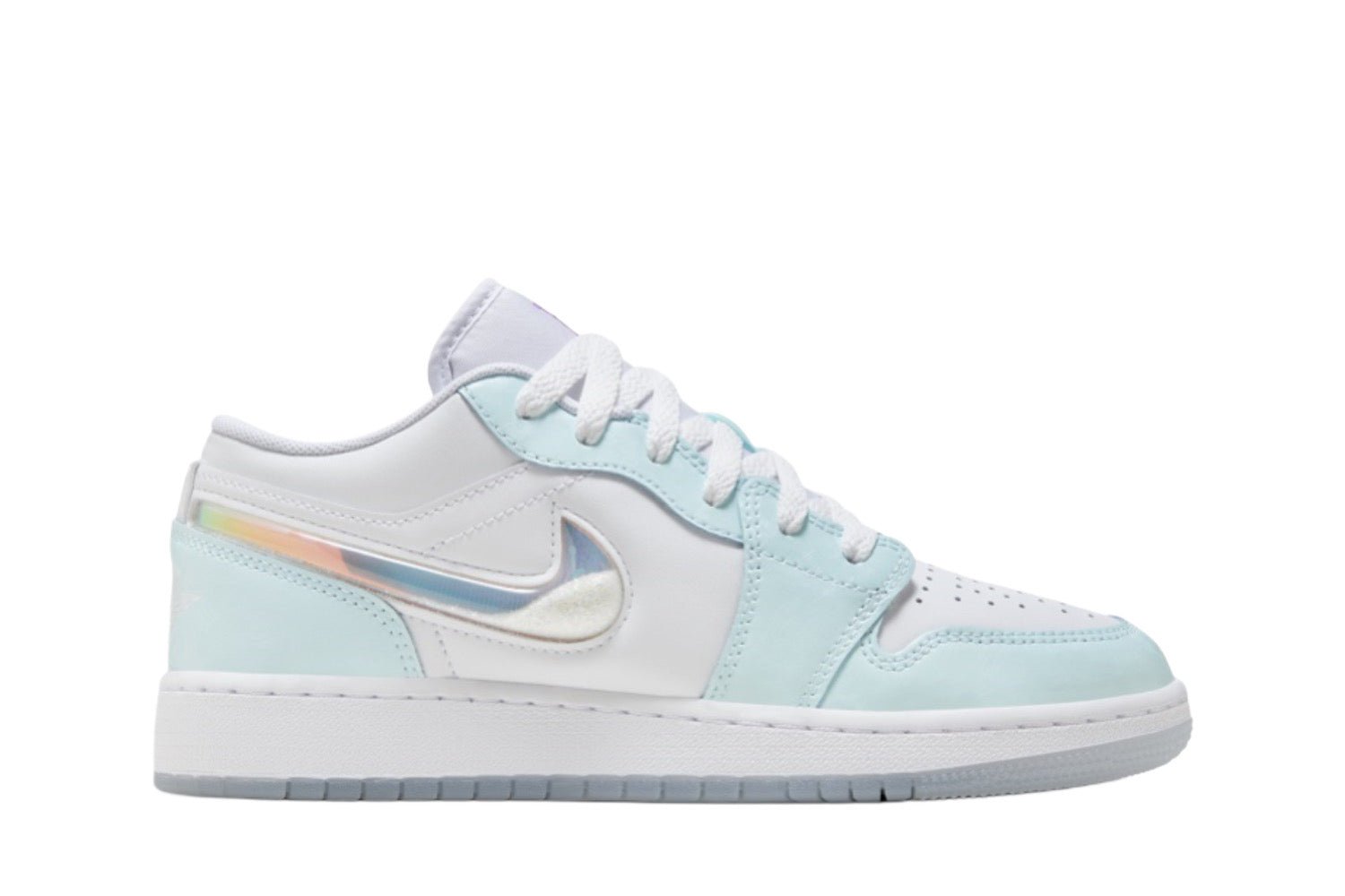 Tênis Air Jordan 1 Low SE Glacier Blue Azul