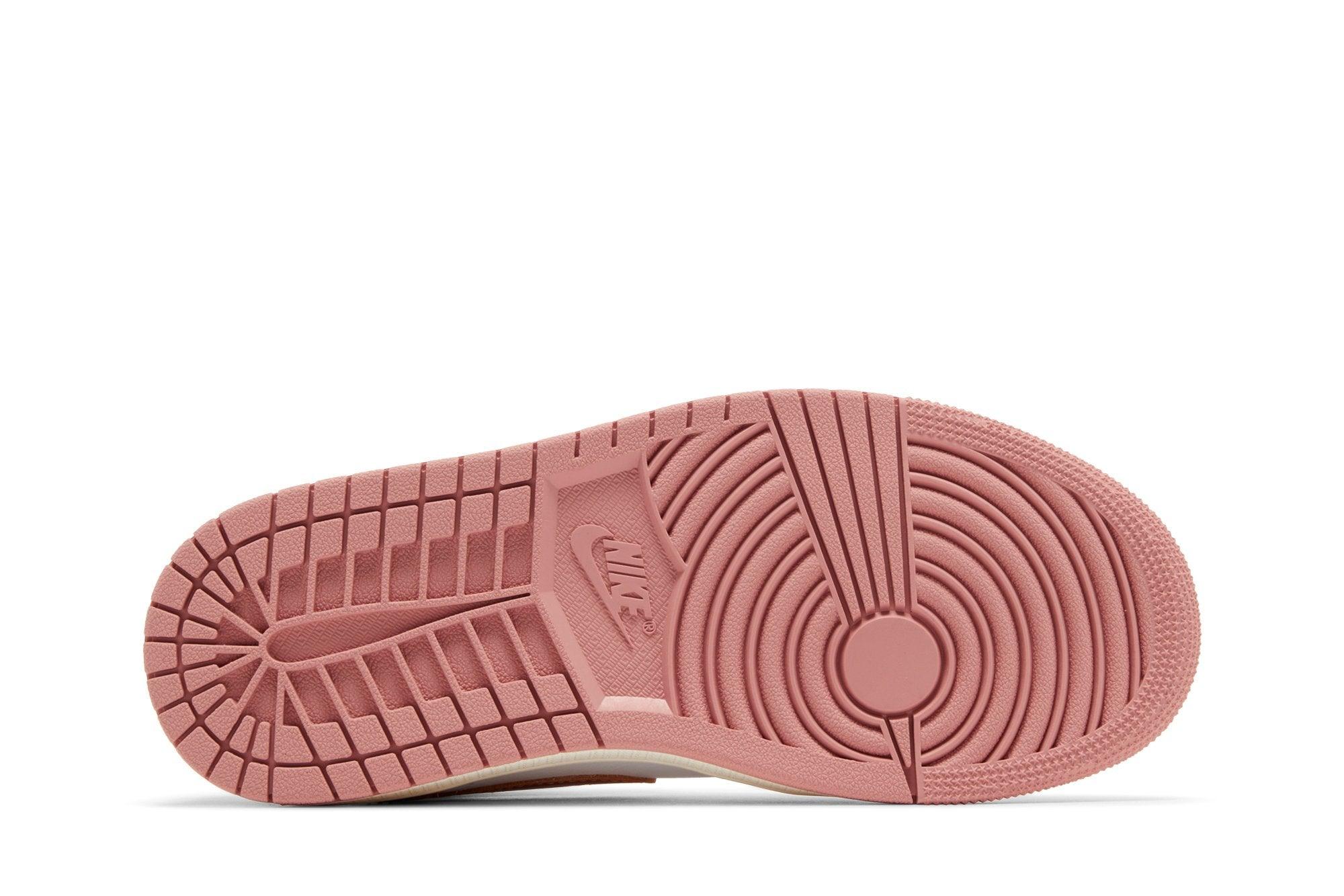Tênis Air Jordan 1 Mid SE Red Stardust White Rosa