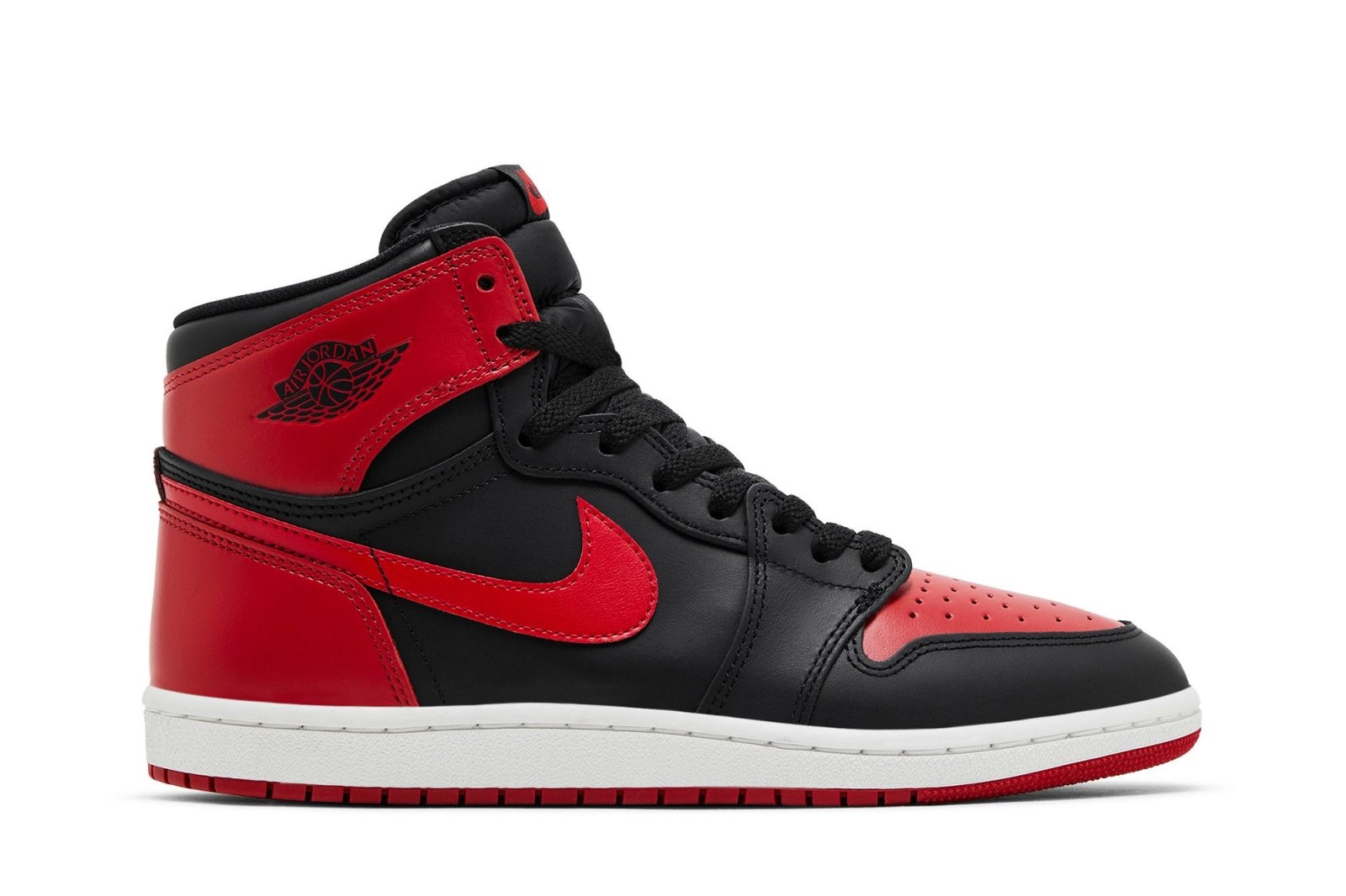 Tênis Air Jordan 1 Retro High '85 OG Bred (2025) Vermelho