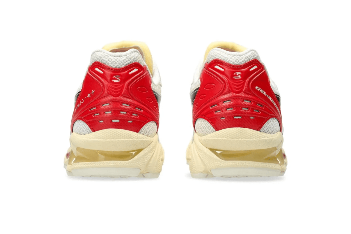 Tênis Asics Gel-Kayano 14 x Senna White Red Branco