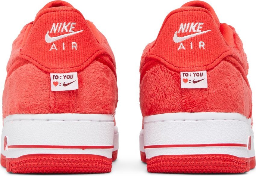 Tênis Nike Air Force 1 Low Fire Red White Vermelho