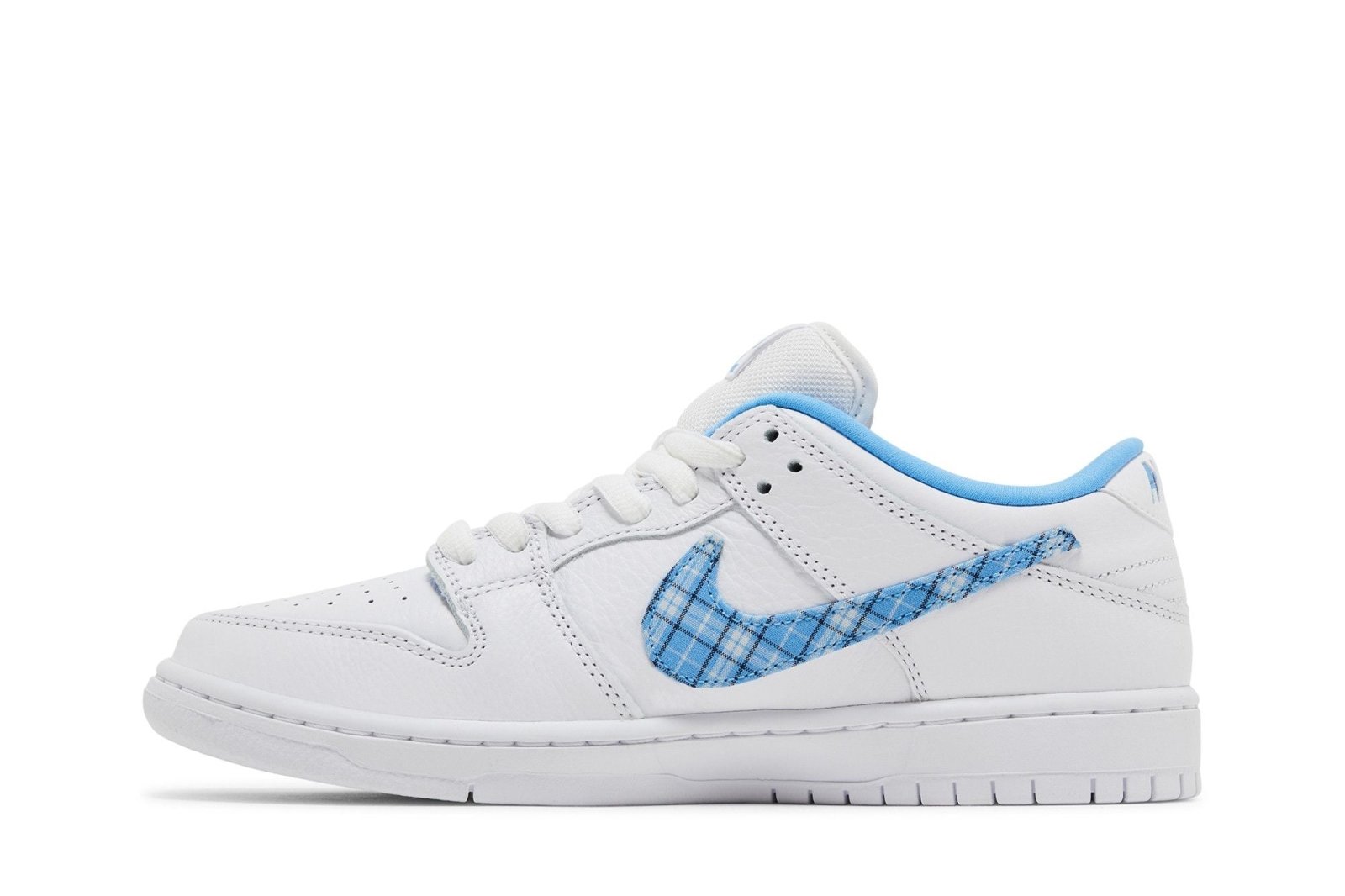 Tênis Nike Sb Dunk Low x Nicole Hause White University Blue Branco